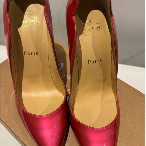 Christian Louboutin Vibrant Pink Heels - Picture 2 of 4